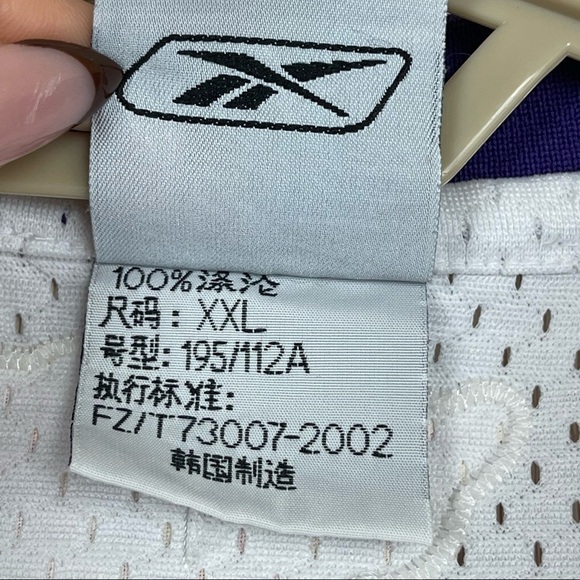 Reebok NBA Phoenix Suns Steve Nash Vintage Sleeveless Jersey Size XXL Men - Picture 11 of 14